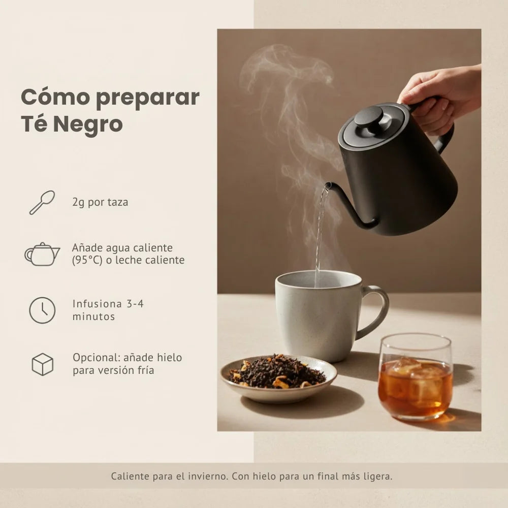 Té Negro Naranja y Canela | A granel