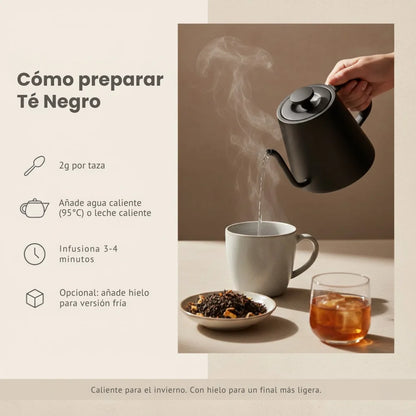 Té Negro Naranja y Canela | A granel